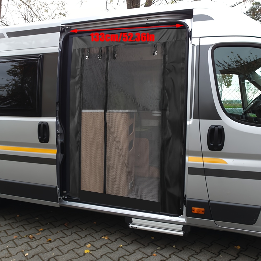 Image of Rv Side Door Net, For External Rv And Fly Screen, Suitable For 2006 And Later For /for / Relay Sunshade, Outdoor Rv Accessories
