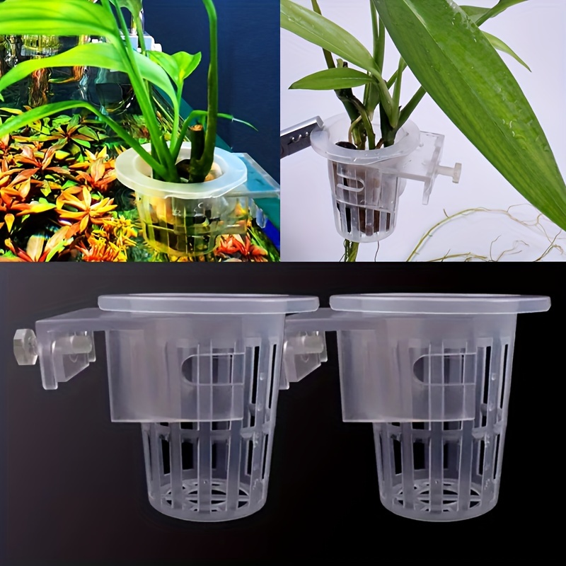 

Adjustable Acrylic Hanging Aquarium Plant Support - Suitable For Fish And Aquatic Decorations