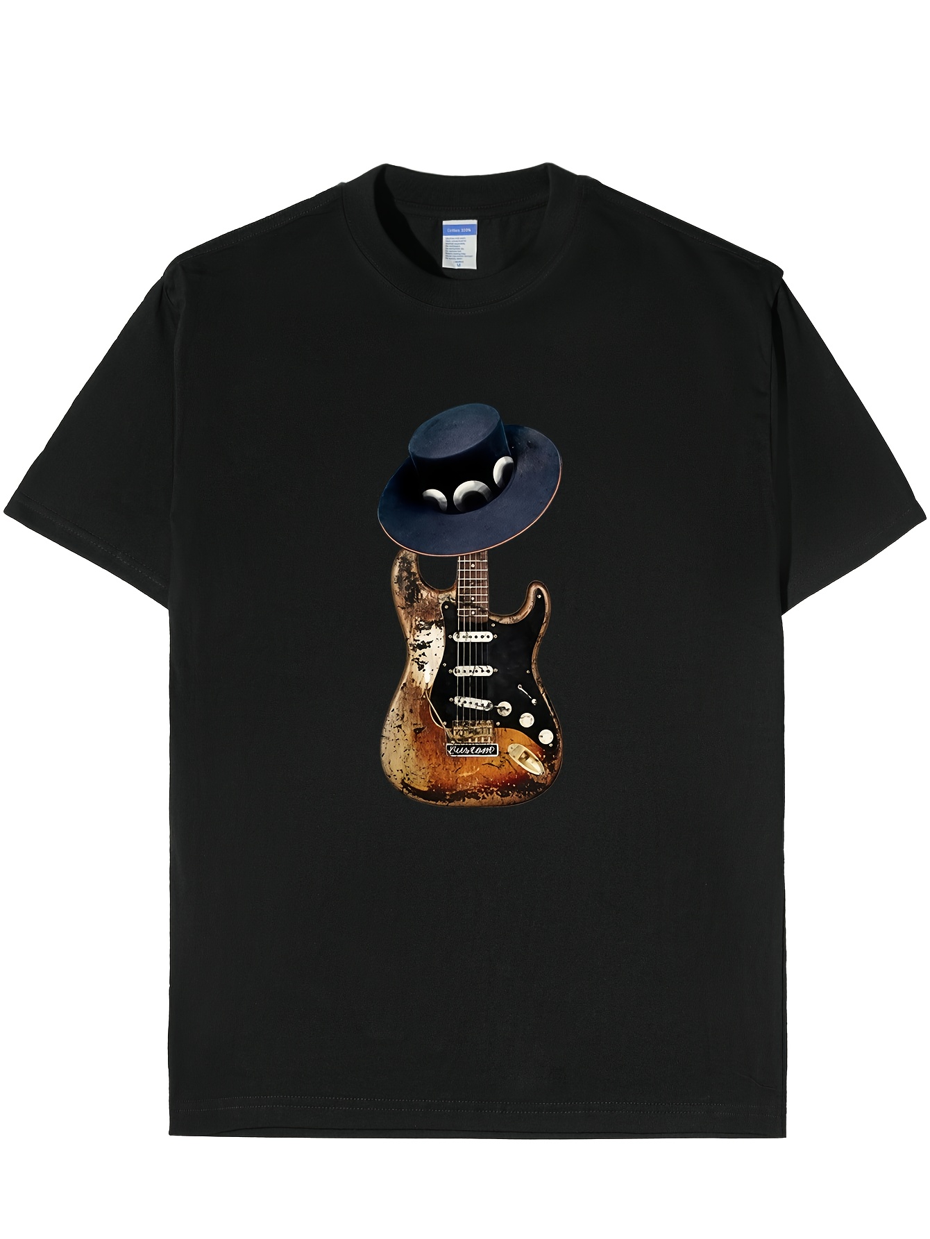 t shirt with guitar - United Kingdom