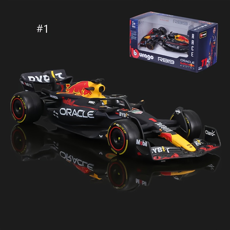 Burago 1:43 F1 Model Zwykła Wersja 2023 Red Bull Racing RB19 #1 I #11 Aluminiowy Samochód Formuła Odlewana Zabawka