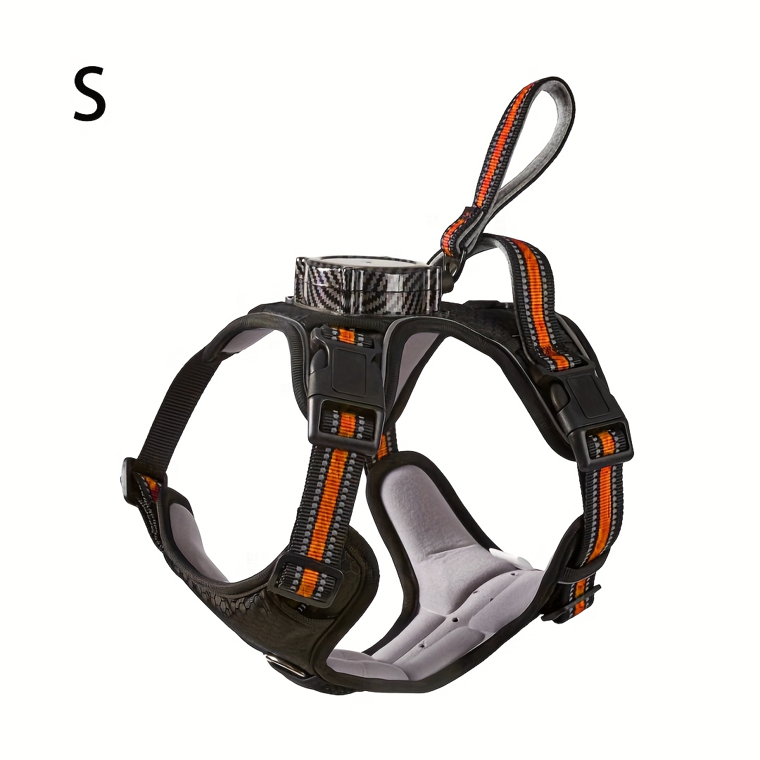 All-in-One Dog Harness, Collar, and Leash Set