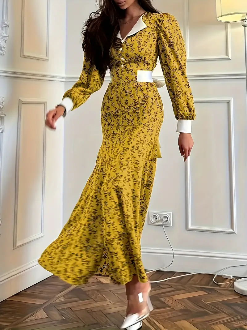 mustard dress casual Ultra-chic vibrant yellow dresses to wear to the office