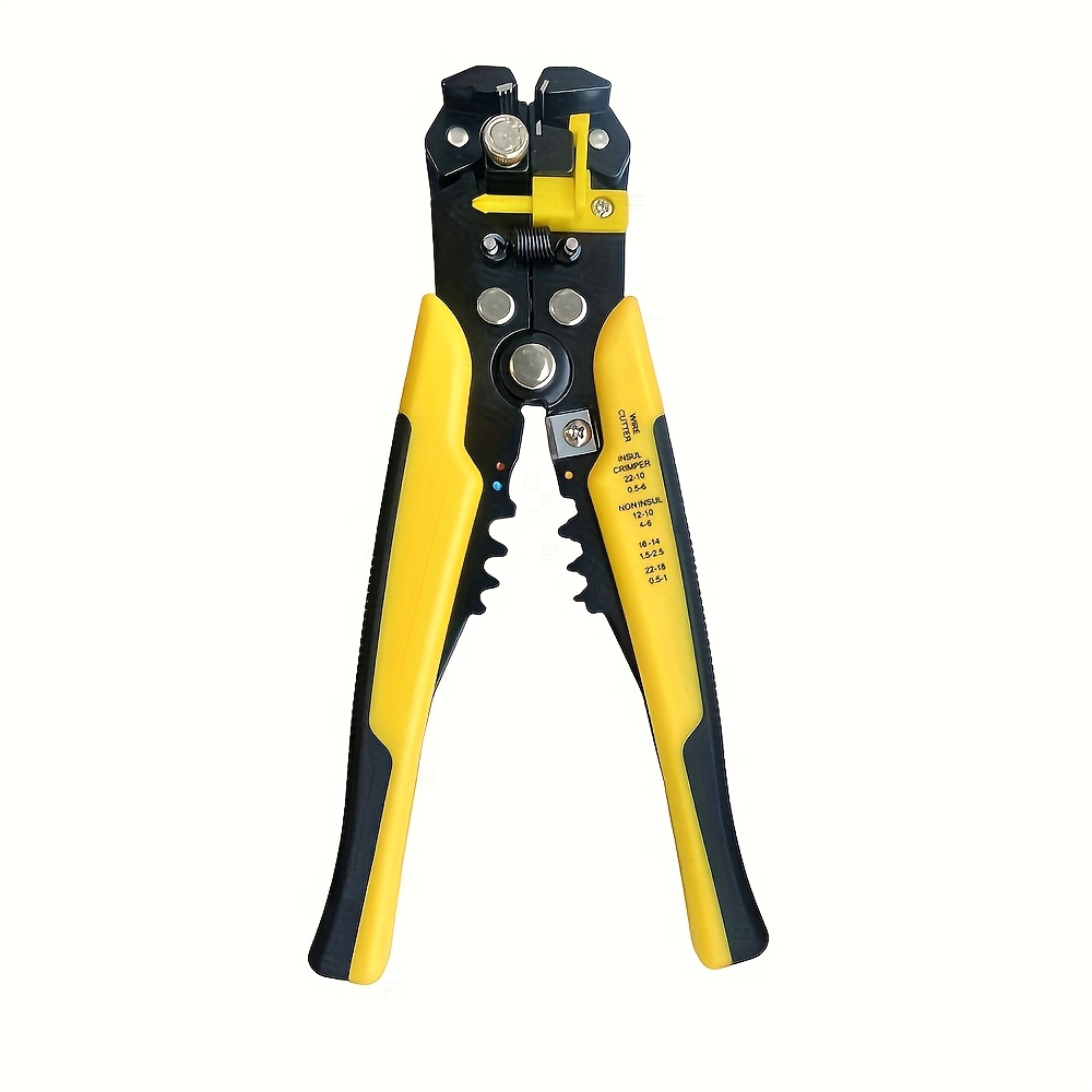 E-shop 1 Stück Automatische Abisolierzange, Arbeitssparende Kabelzange, Abisolierwerkzeug Für Elektriker, Zum Schneiden Von Crimp-Drilldraht,