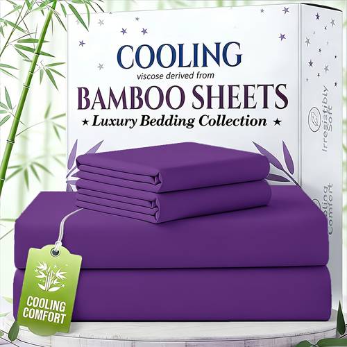 3 4pcs bamboo sheet set bedding queen size luxury fitted sheet set 1660tc ultra soft children sheet pillowcase sets deep pockets sleep for set great gifts