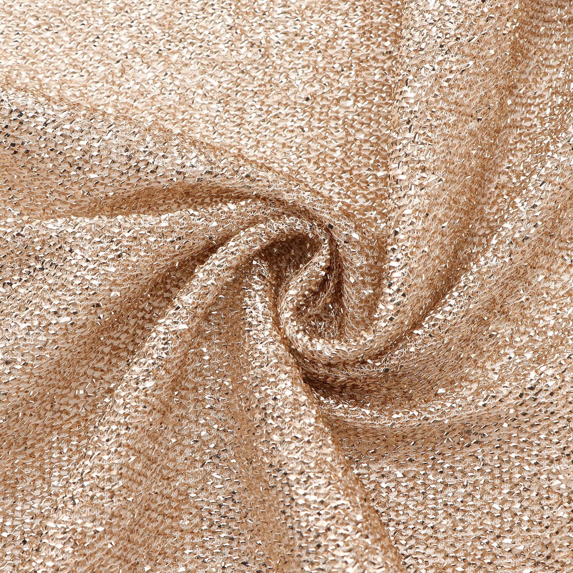 TEMU 1pc Tinsel Onion Fabric, Pre-cut 59x19.68 Inches, 100% Polyester, Plain Solid Color, Stage, Dance, Party Decorations & Craft Projects, Hand Wash