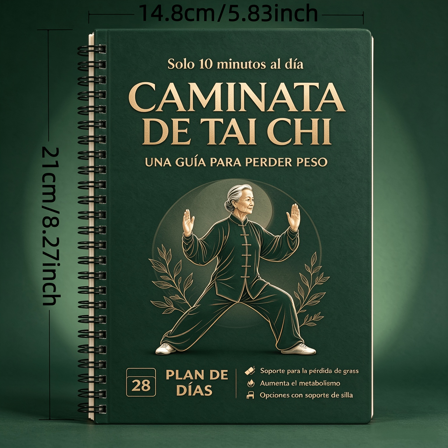 TEMU español de Tai Chi para caminar y perder peso, un plan de entrenamiento progresivo de 28 días para mayores. , para las articulaciones, de , con