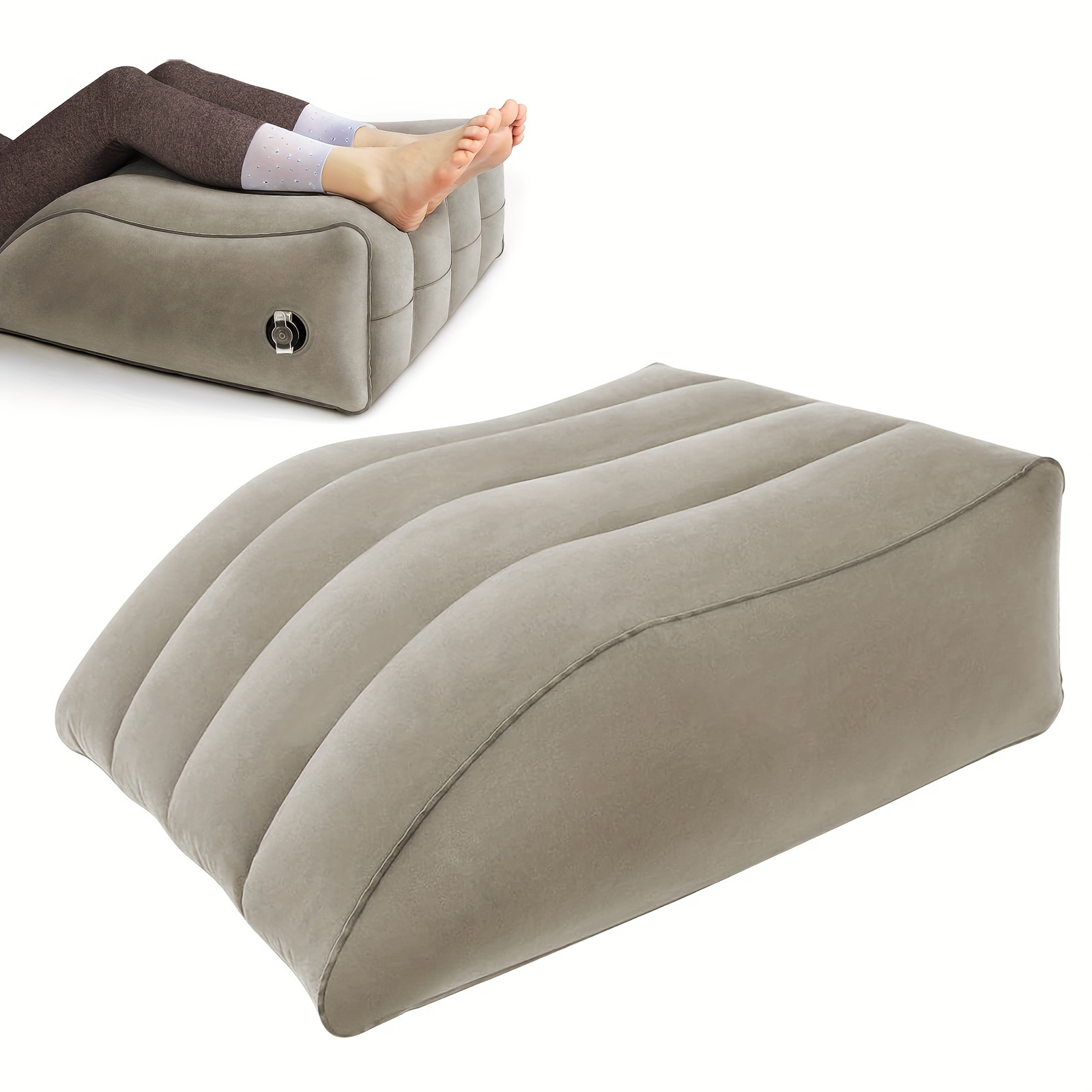 Almohada de rodilla y almohada de pierna para alivio del dolor de cadera,  espalda, pierna, rodilla, ideal para dormir de lado, embarazo y alineación