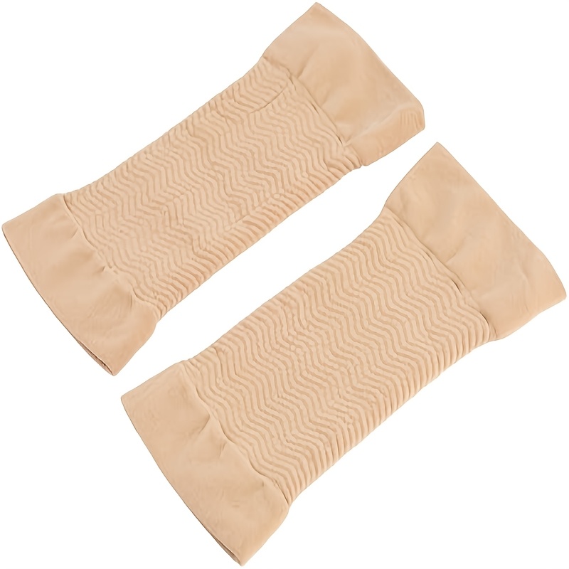 2pcs Women's Yoga Arm Sleeves - Lightweight, Stretchy Elbow For Fitness & Training
