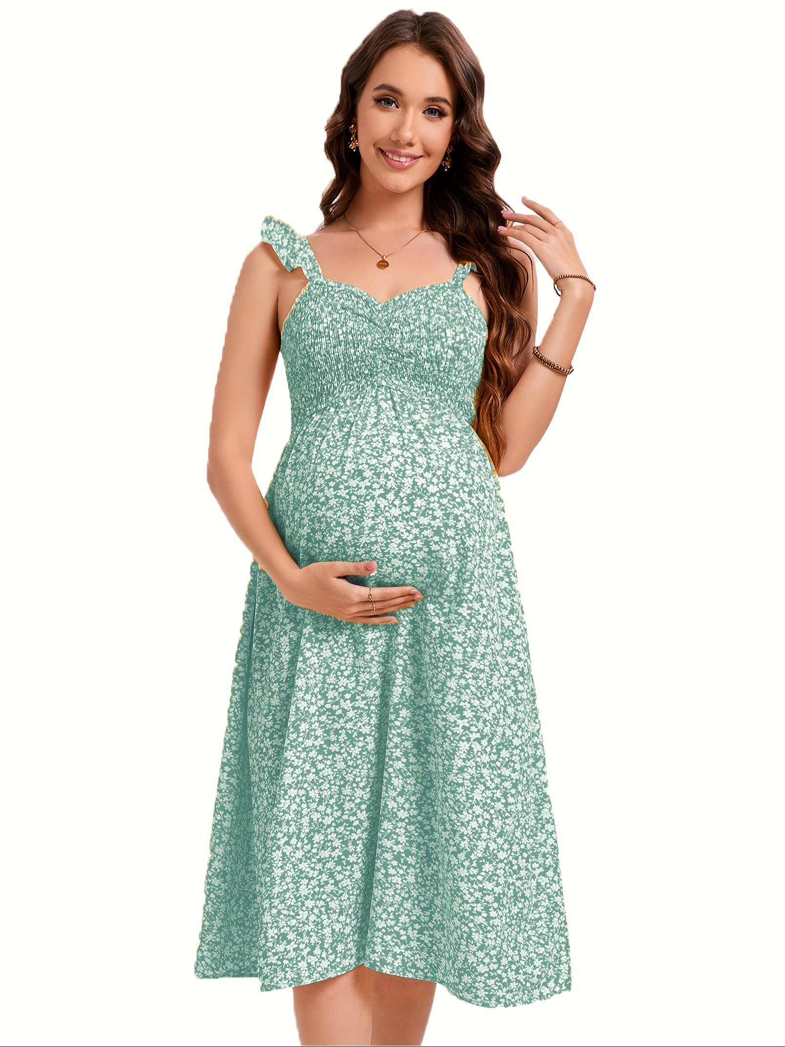 knee length dresses for ladies Heather Grey Racerback Tank Midi Dress main image 1