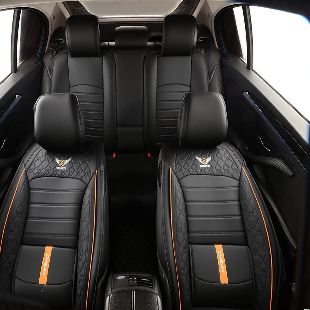 TEMU 1-Place/5-Place Voiture Couverture de Siège Complète Adaptée à Toutes Saisons avec Sangles de Fixation, de Haute Valeur Adaptée à la Plupart des