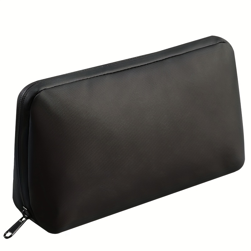 TEMU Organizer, Storage Bag, Gray Digital Storage Bag, Sports Camera, Photography Accessories, Usb Flash Drive, Data Cable, Charger, Organized Storage, Travel Portable Bag