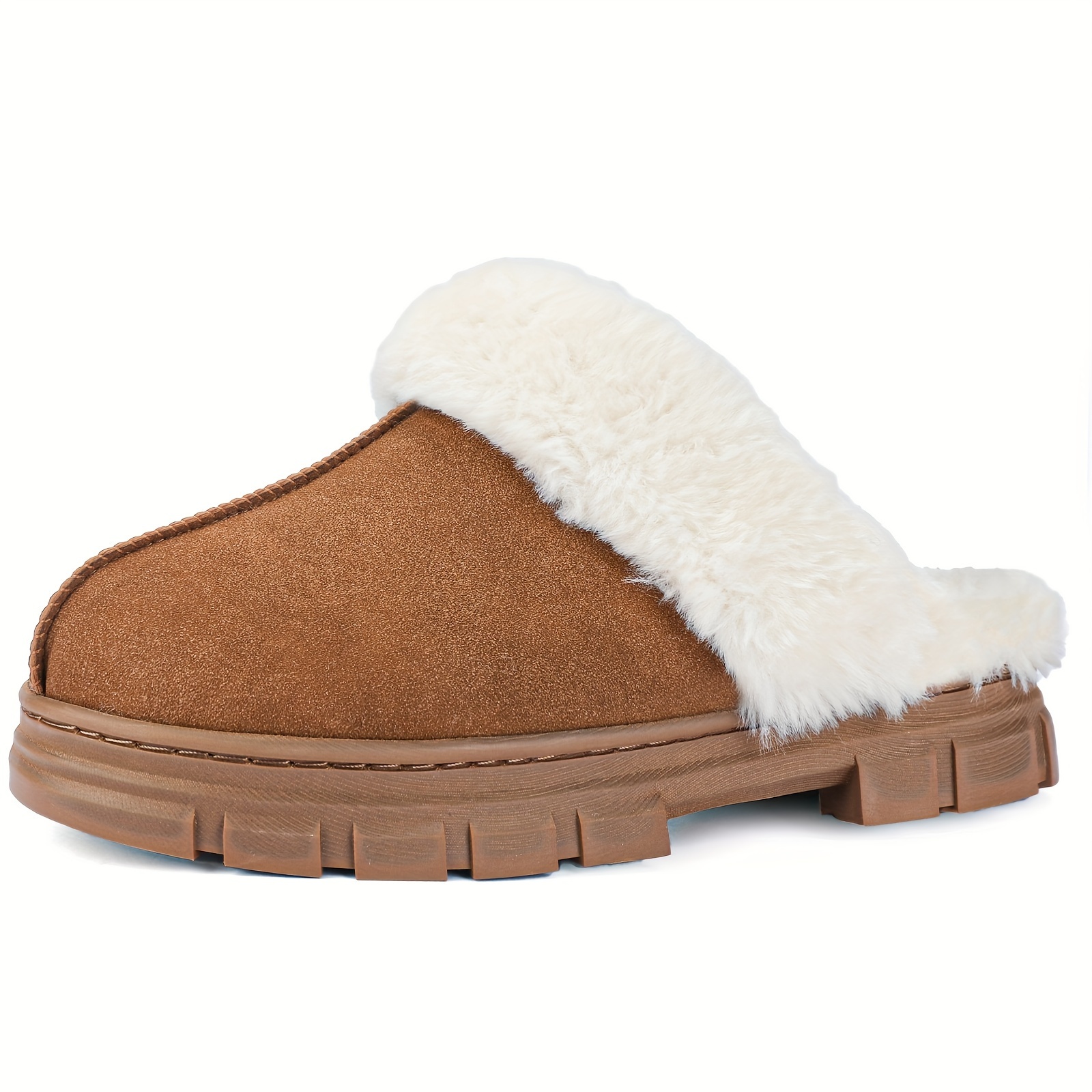 

Fuzzy Slippers For Women Fluffy Foam Suede Slippers Fur