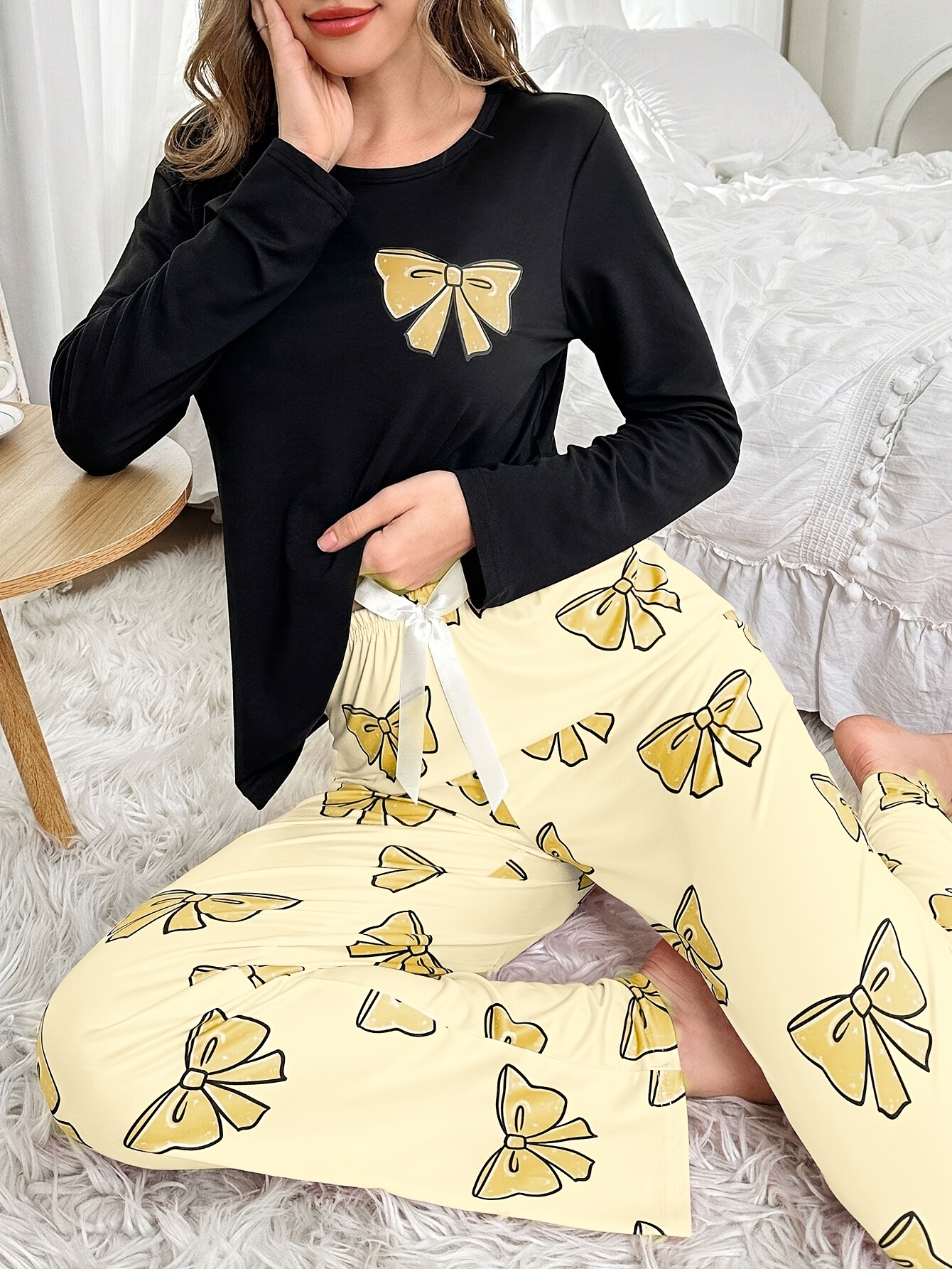 Moda Pijamas Para Chicas Jovenes Dos Chicas Morenas Jóvenes Usando