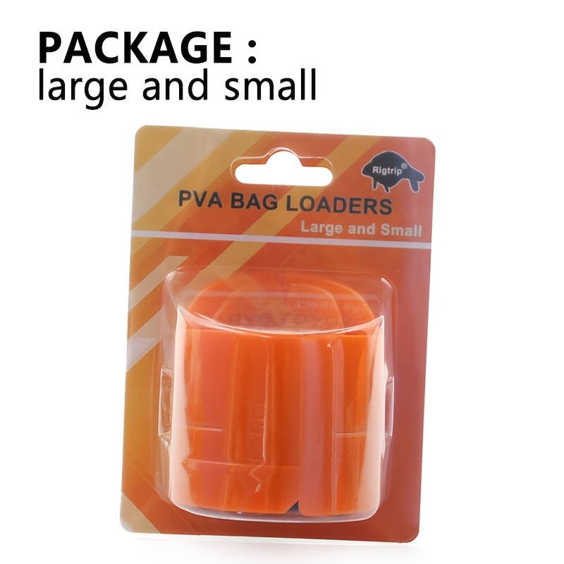 E-shop 1 Set Karpfenangeln PVA Angelköder Beladungswerkzeuge Solide PVA Beutel Fütterer Loader für Grob Pellets Boilies Angelwerkzeuge