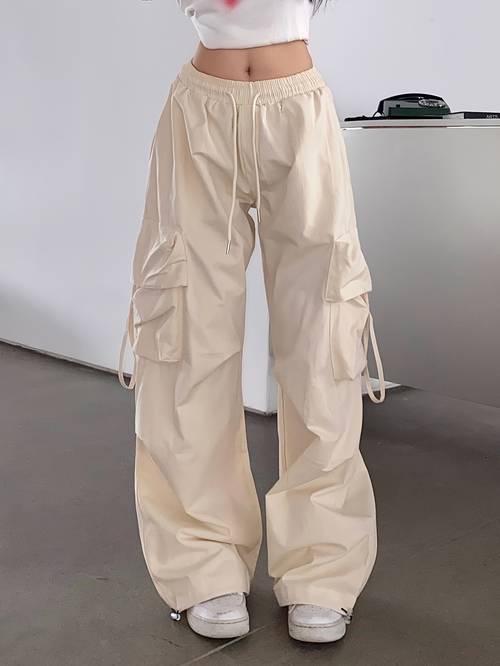 pantalones de para mujer, y sueltos , tendencia hip-hop y , pantalones de pierna ancha