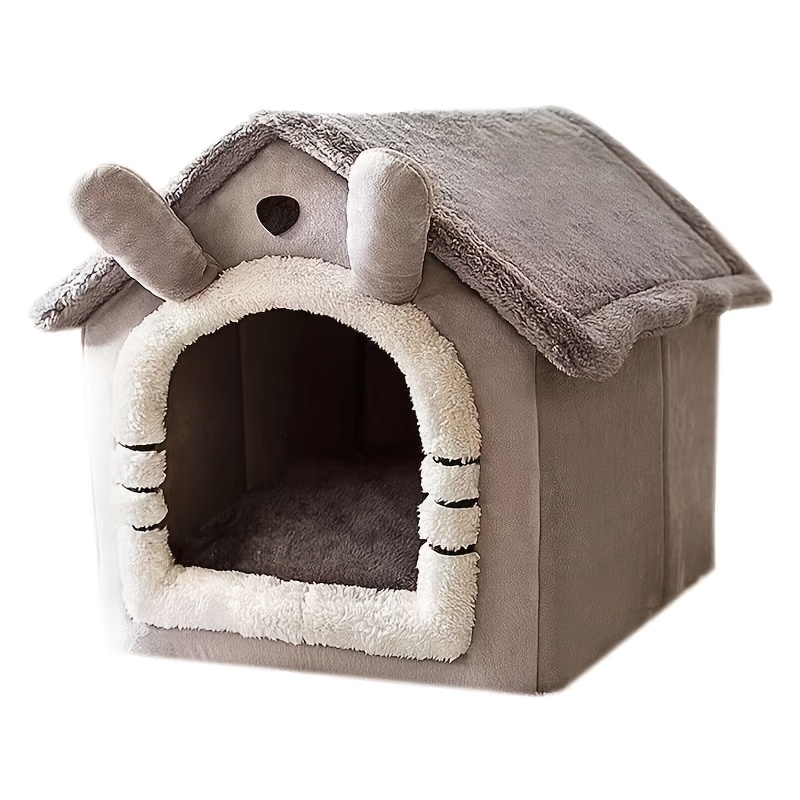 TEMU Pet & - Detachable, Bed , Polyester Cat