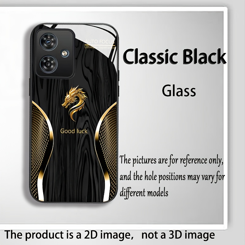 TEMU Phone Case - 2d Flat Fashion Trendy Pattern Phone Case, Compatible With Moto G54, G64, G84 5g, G85 5g, G24 4g/moto Edge50/40/30/20,