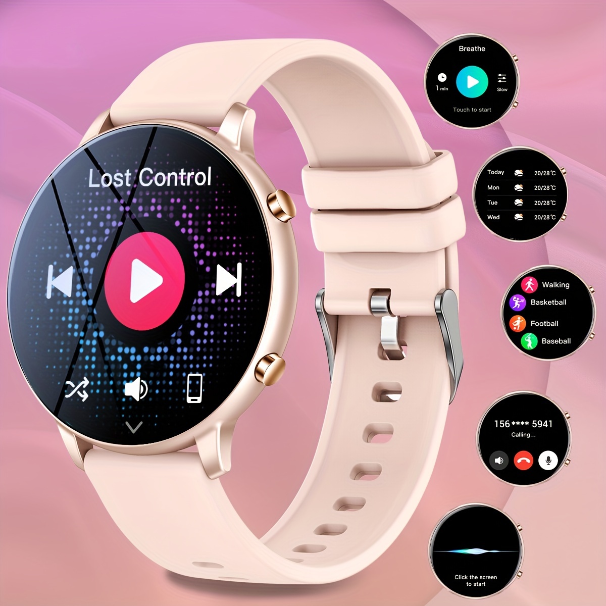 NEW Smart Watch 1.83Pulgadas Llamada/Recepción Inalámbrica - Temu Mexico
