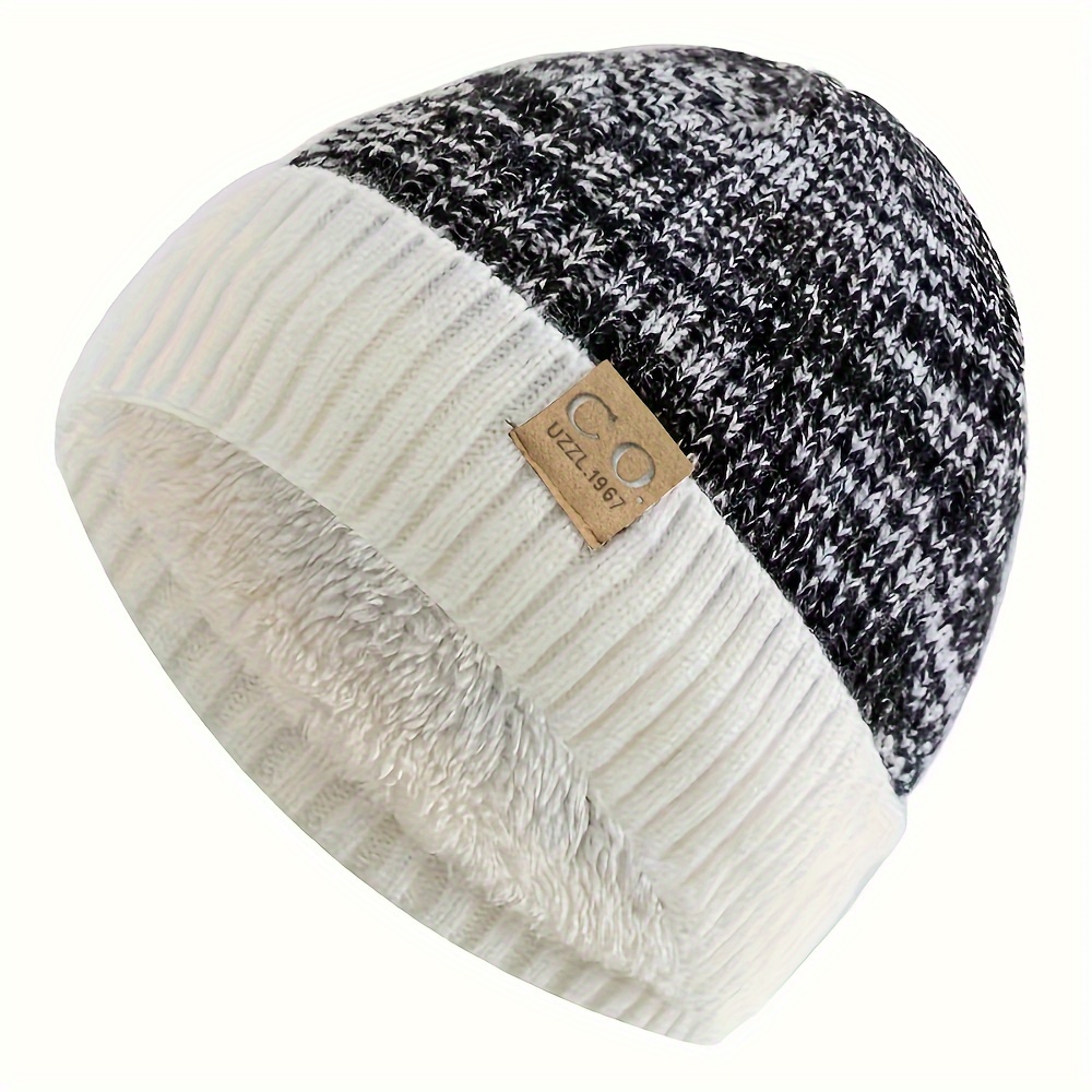 

Polyester Striped Skullies & - 100% Polyester , , , Fleece-lined Cap Features, Unisex