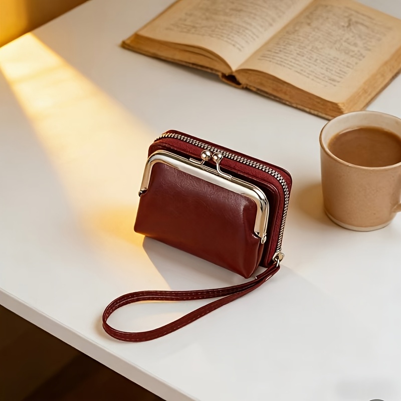 Vintage Womens Clutch Wallet Card Holder Mini Wallet
