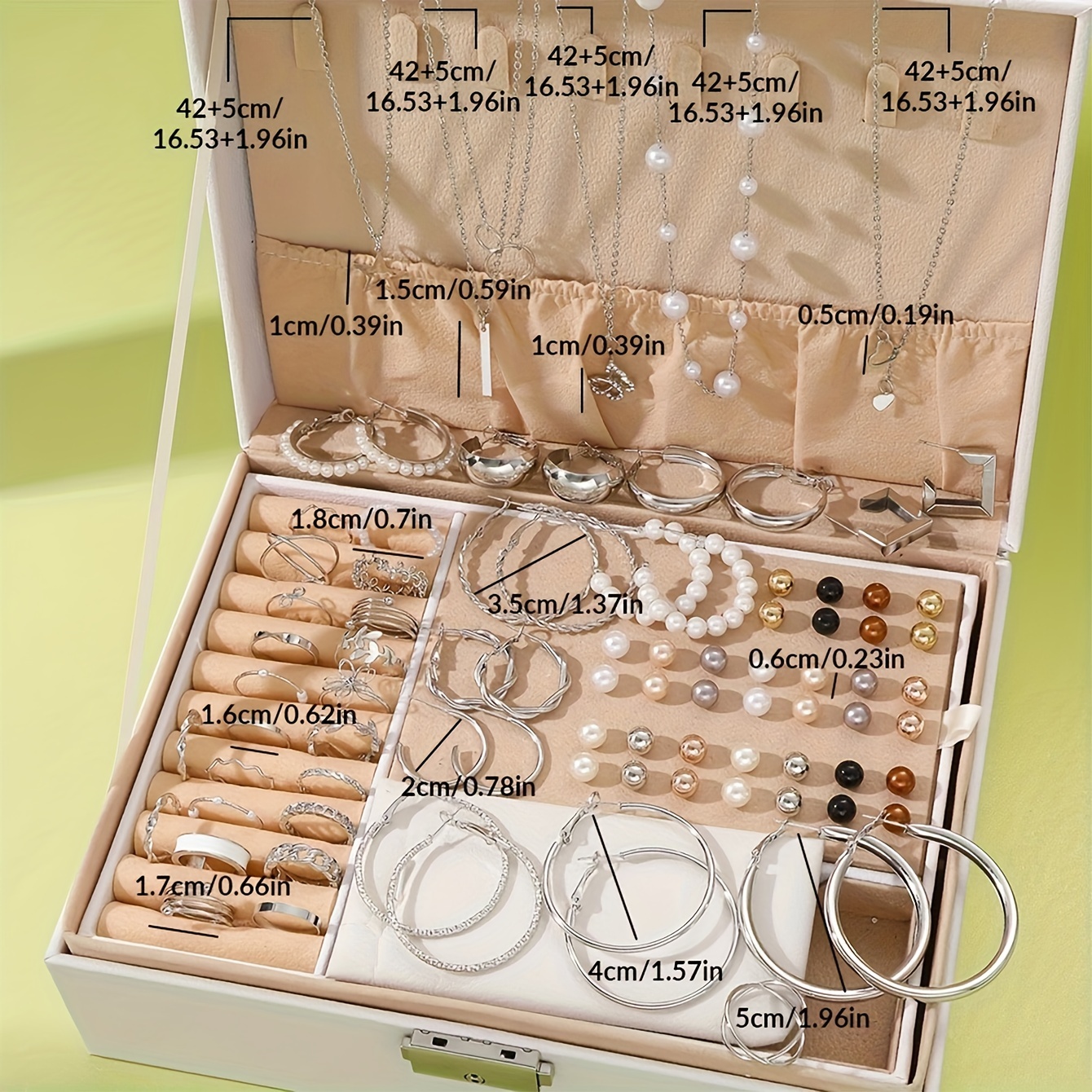 88 piezas de elegante juego de joyera vintage, accesorios de moda de aleacin con mosaico de plstico,   collares, aretes, anillos, pulseras, ideal para el uso   y ocasiones especiales, con 2 tobilleras de bonificacin (sin  ) para mujeres, regalo   para navidad, san valentn, da de la  , halloween,  . 3