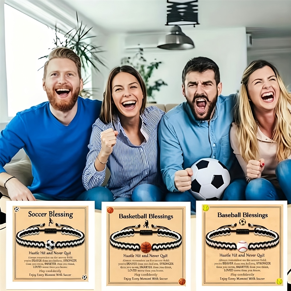 Sports Waterproof Bracelet for Victory Celebration, Handmade Gift
