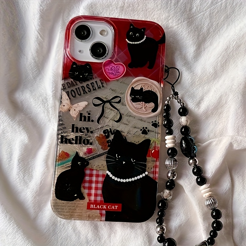 TEMU Phone Case - 1pc Of Sweet And -themed Full Coverage Shockproof Soft Case Suitable For Iphone 17/16/xr/11/12/13/14/15 Plus Pro Max/plus And Other