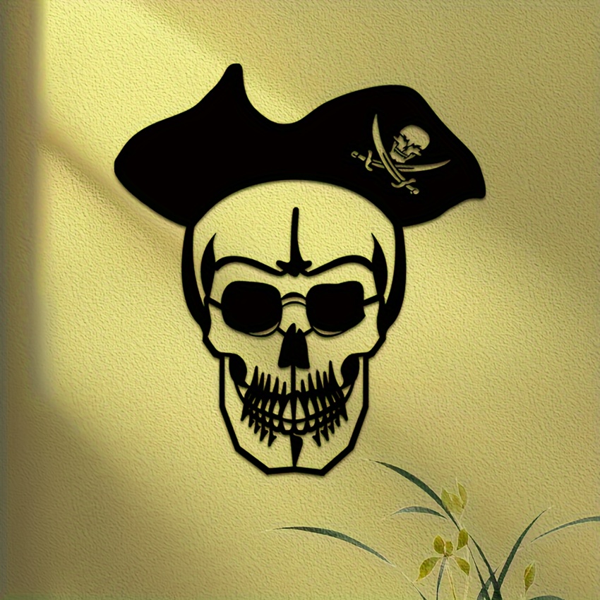 Pirate Skull Tattoo - Temu
