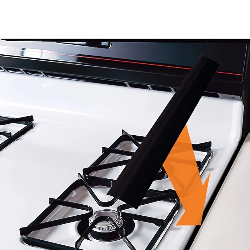 2pcs Silicone Kitchen Gap Covers - Heat, Water & Stain Resistant - Perfect for Sealing Spaces & Keeping Countertops Clean
