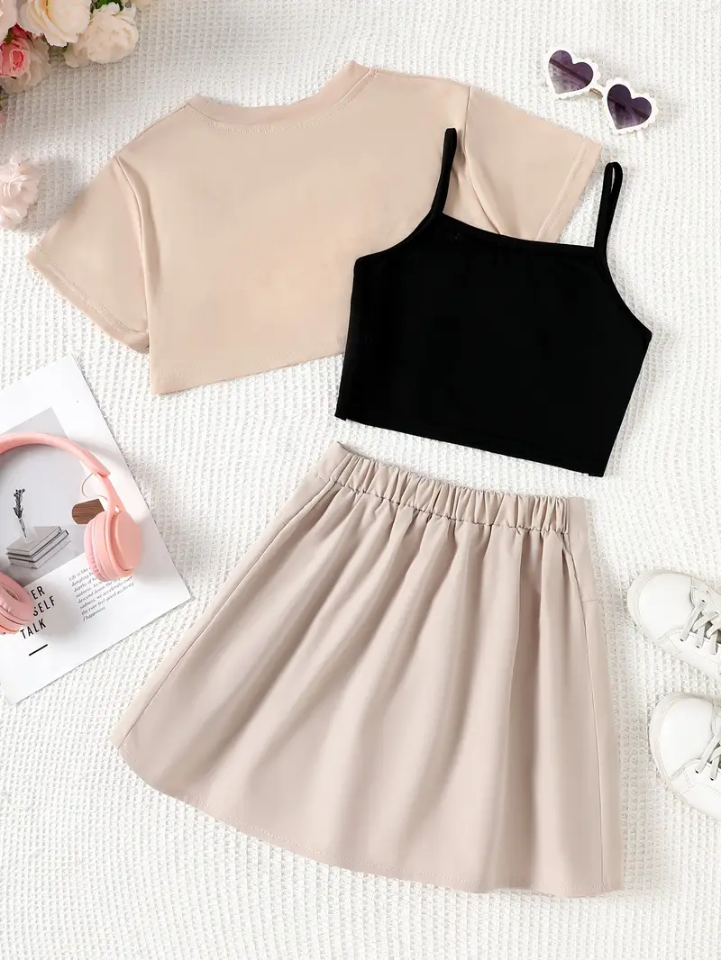 years old girls' summer fashion short sleeve sweater Temu Pakistan