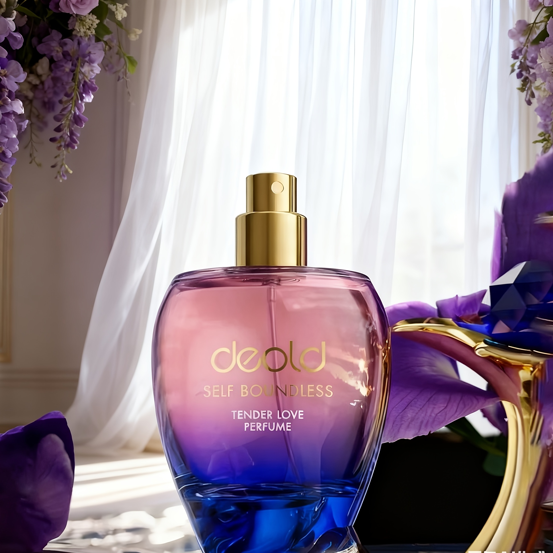 Image of Luxury Golden Women's Perfume, Fresh Light Fragrance, Best Gift For Girlfriends And Romantic Surprises