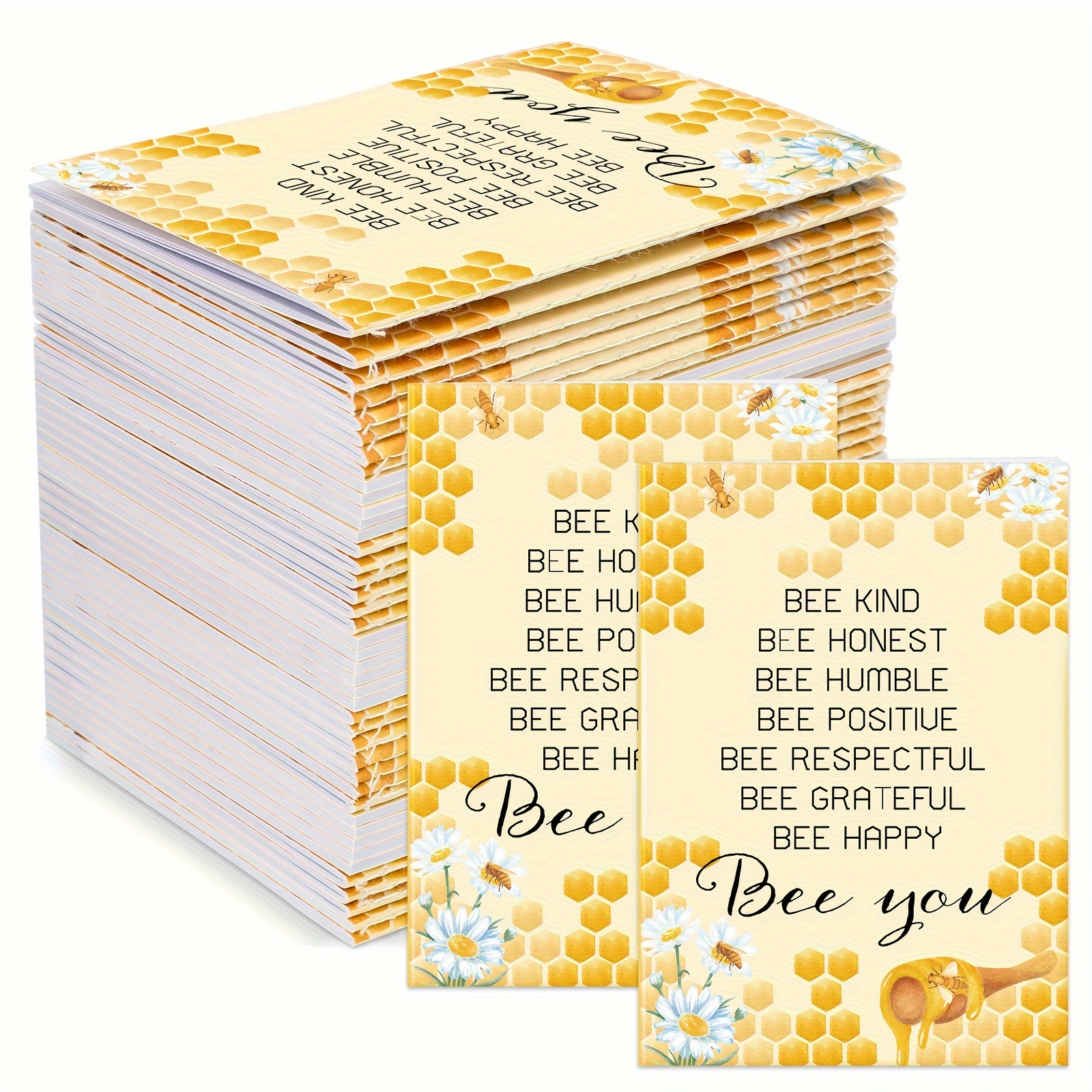 

Back To School Gifts For Students Bee Notebook Notepad Journal For Student Small Notebooks Mini Notebook For Kids Ournaling Notebooks First Day Of School Student Gifts From Teacher (25 Pack)