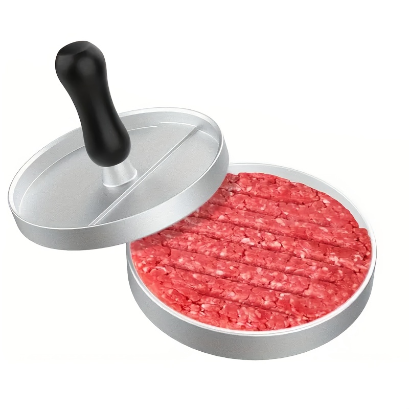 manual hamburger patty press round patty mold kitchen  