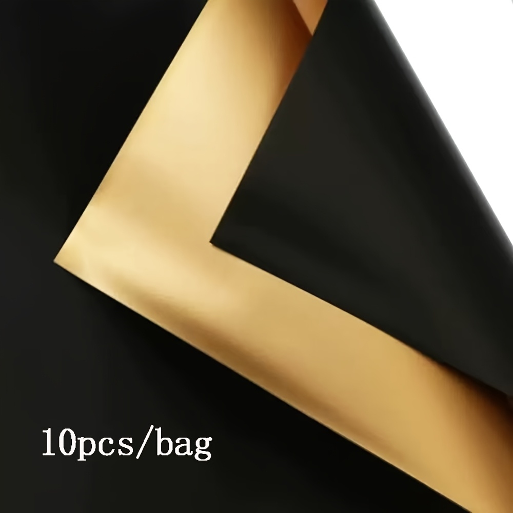 Image of Gilded Wrapping Paper, Suitable For Flower Shops, Valentine's Day, Birthdays, Grand , And Graduation Parties