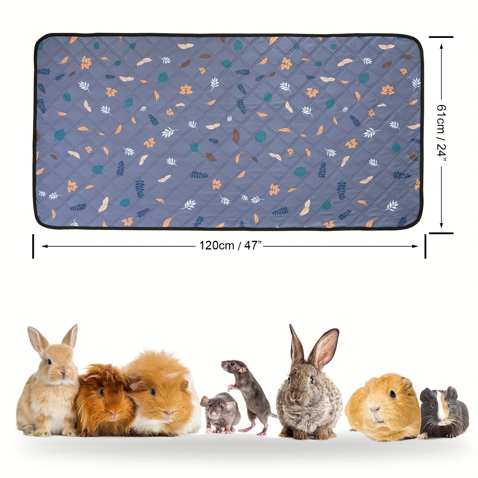 reusable washable guinea pig cage mat waterproof super Temu Denmark