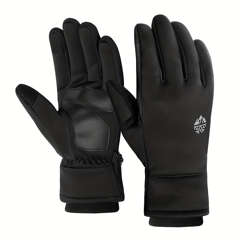 E-shop 1 Paar Winter Skihandschuhe für Herren und Damen, Outdoor-Sporthandschuhe für Herbst und Winter, Fahrrad- und Wanderhandschuhe, winddichte
