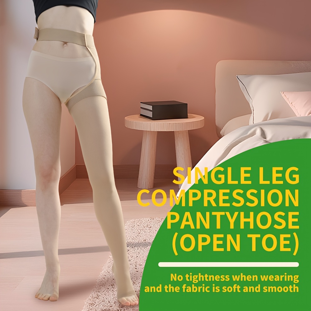 1pc unisex stockings compression à design divisé soutien - Temu Belgium