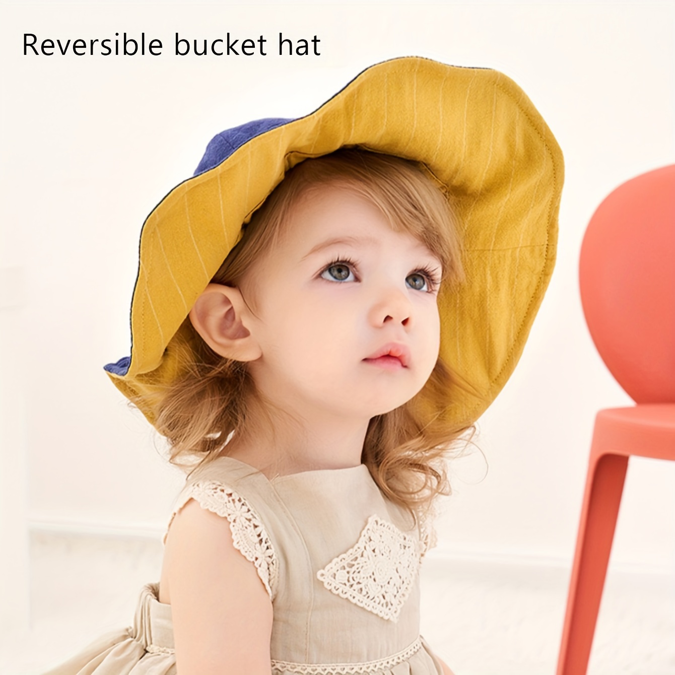 Children's Adjustable Fishing Hat Reversible Large Brim - Temu United  Kingdom