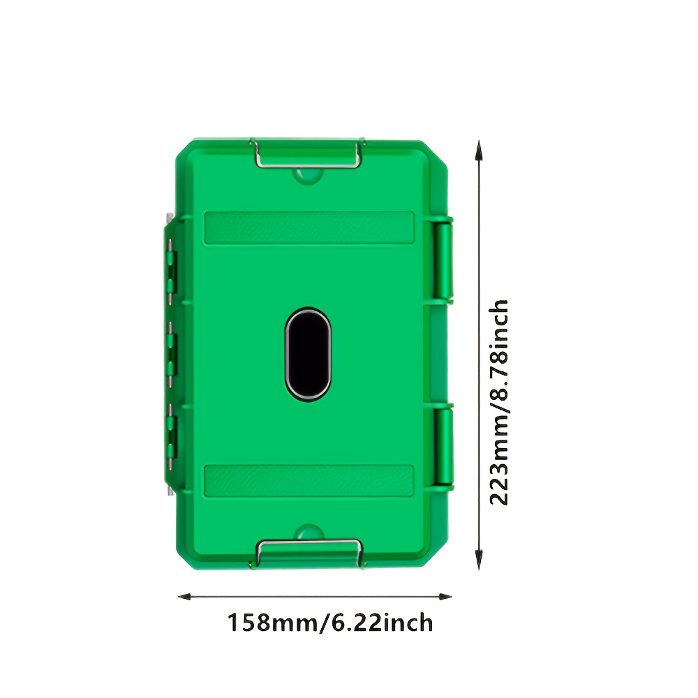 Waterproof Shockproof Storage Box - Precision Tool Organizer For Small Parts, Instruments And Additions With Sealed Protection
