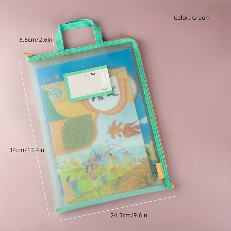 File Classification Bags Organizing Student Textbooks Temu Ireland