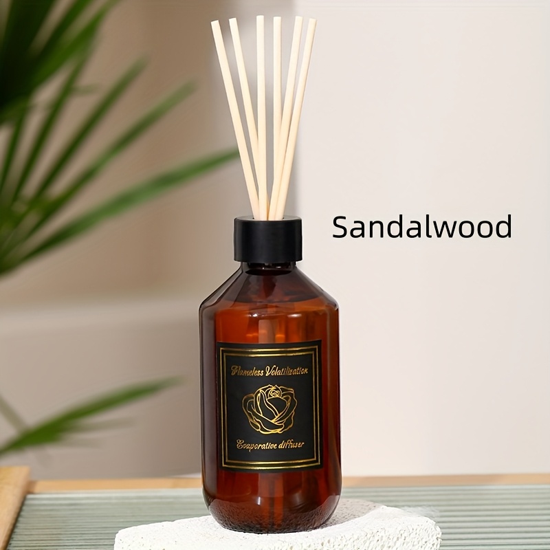 TEMU 1pc200ml Diffuser, 6 Reeds Rich Fragrance, Multiple Fragrances