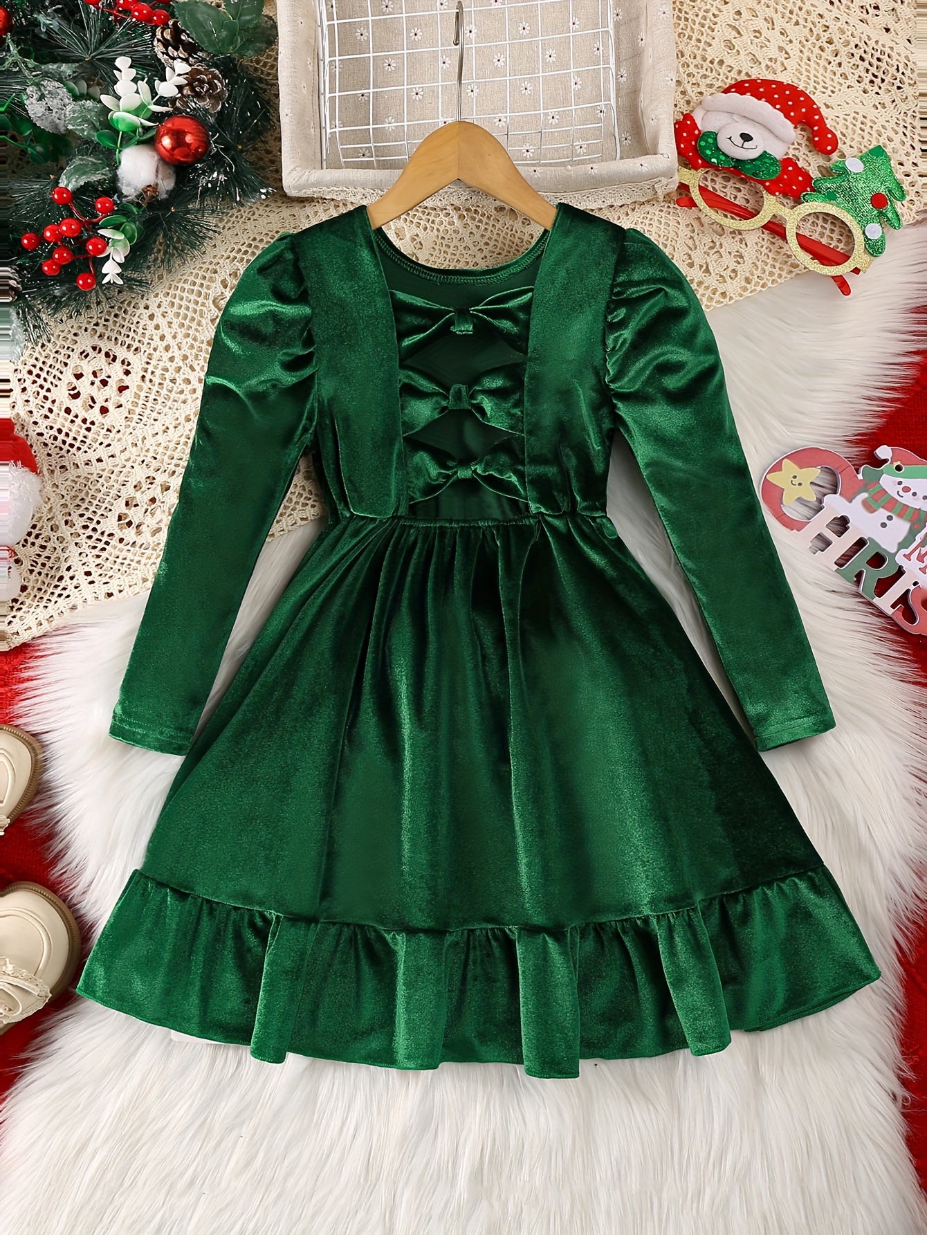 christmas halloween 4 7 years old girls autumn winter back - Temu Georgia