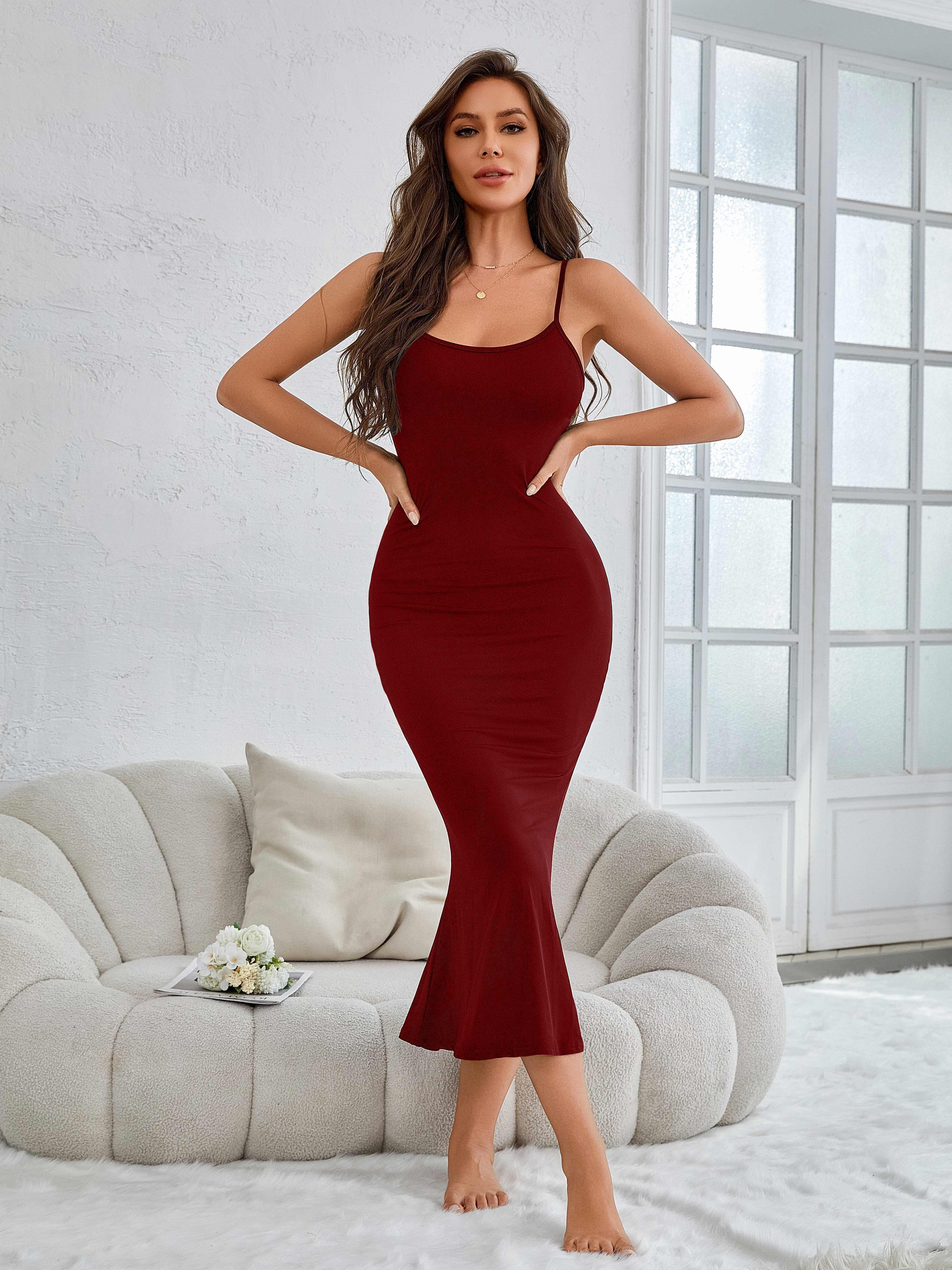 strapless open back dress Tracy Studio Long See-Through Cape Flared Dress