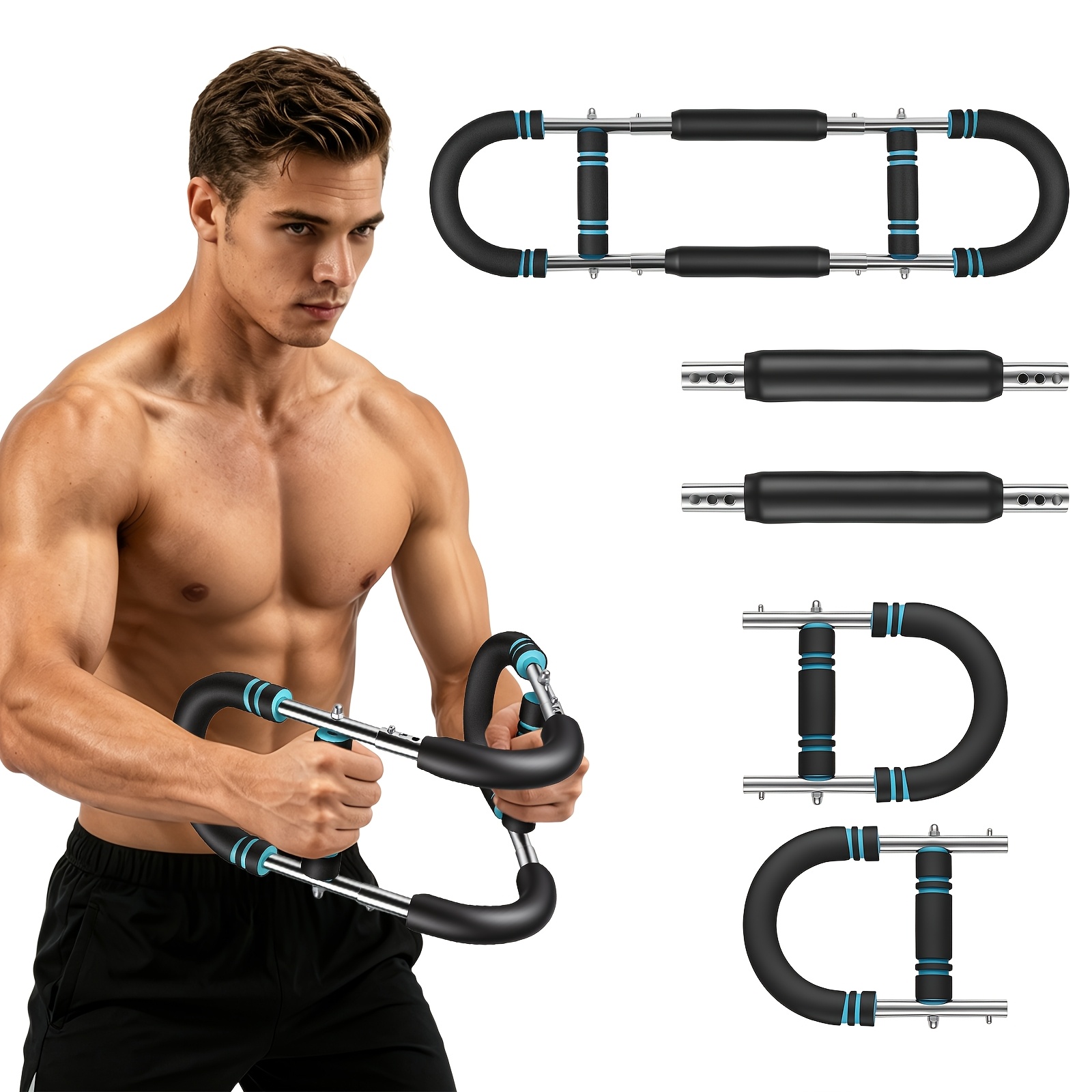 U-Shaped Multifunctional Power Twister Arm Exerciser