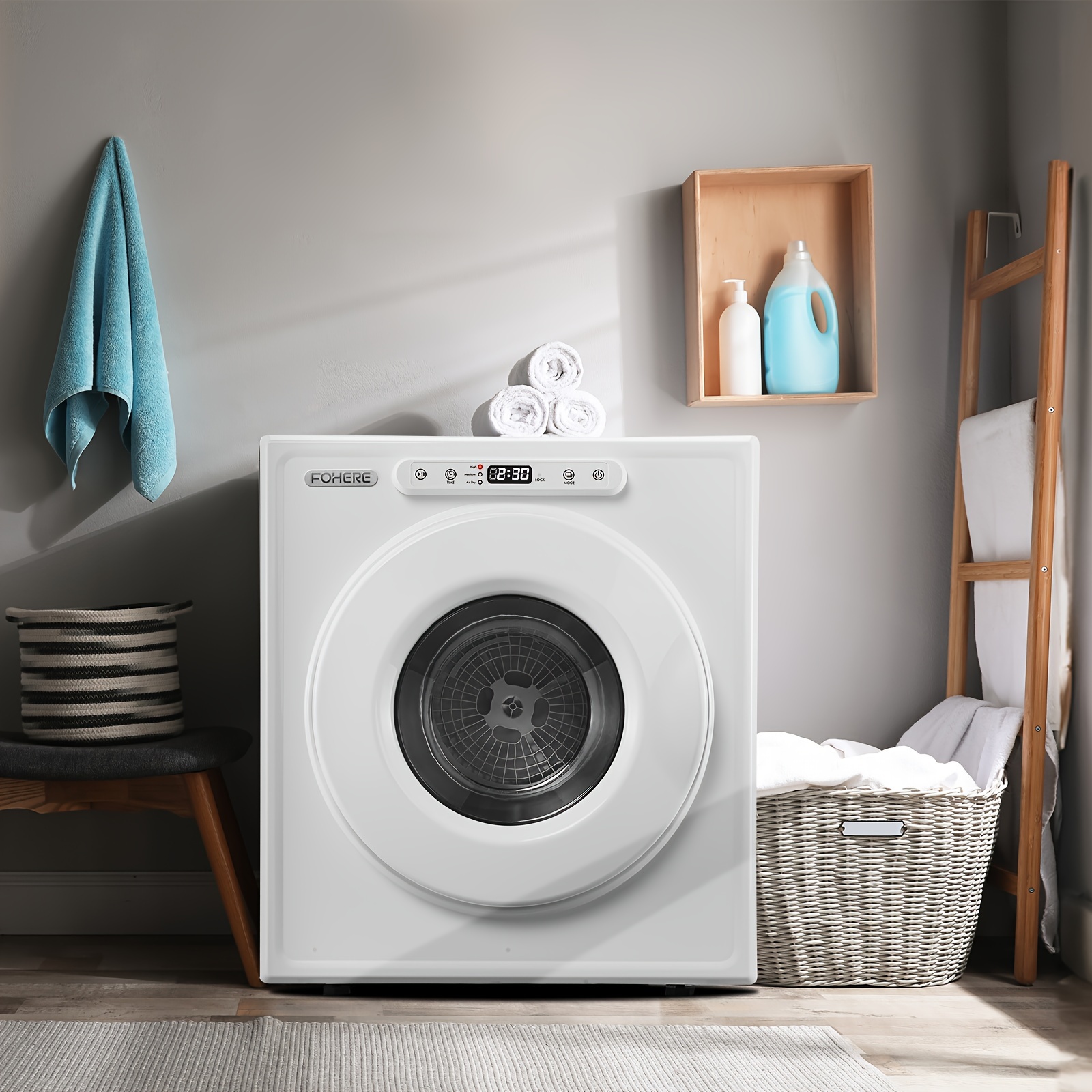 Washer And Dryer Compact Portable Foldable Mini Dryer For