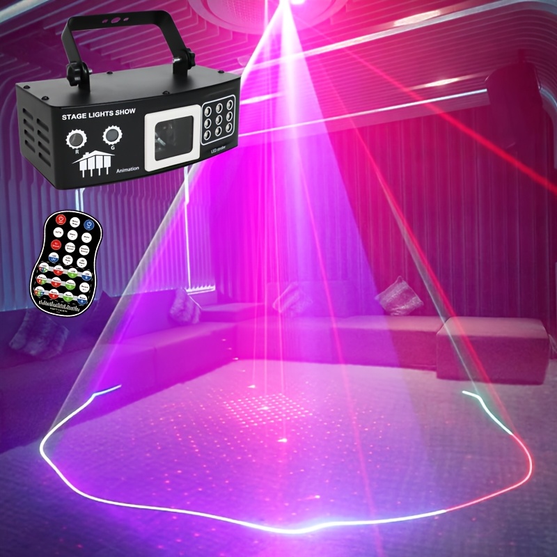 1pc ktv stage light dj bar disco nightclub     nightclub voice control remote control wedding performance atmosphere light   suitable for new years day valentines day easter st patrick decoration