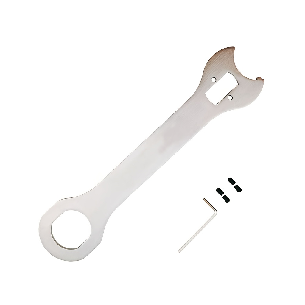 TEMU Herramienta de anillo de seguridad para de de bicicleta, llave con de 36 mm y llave en C de 44-48 mm, para reparación y restauración de
