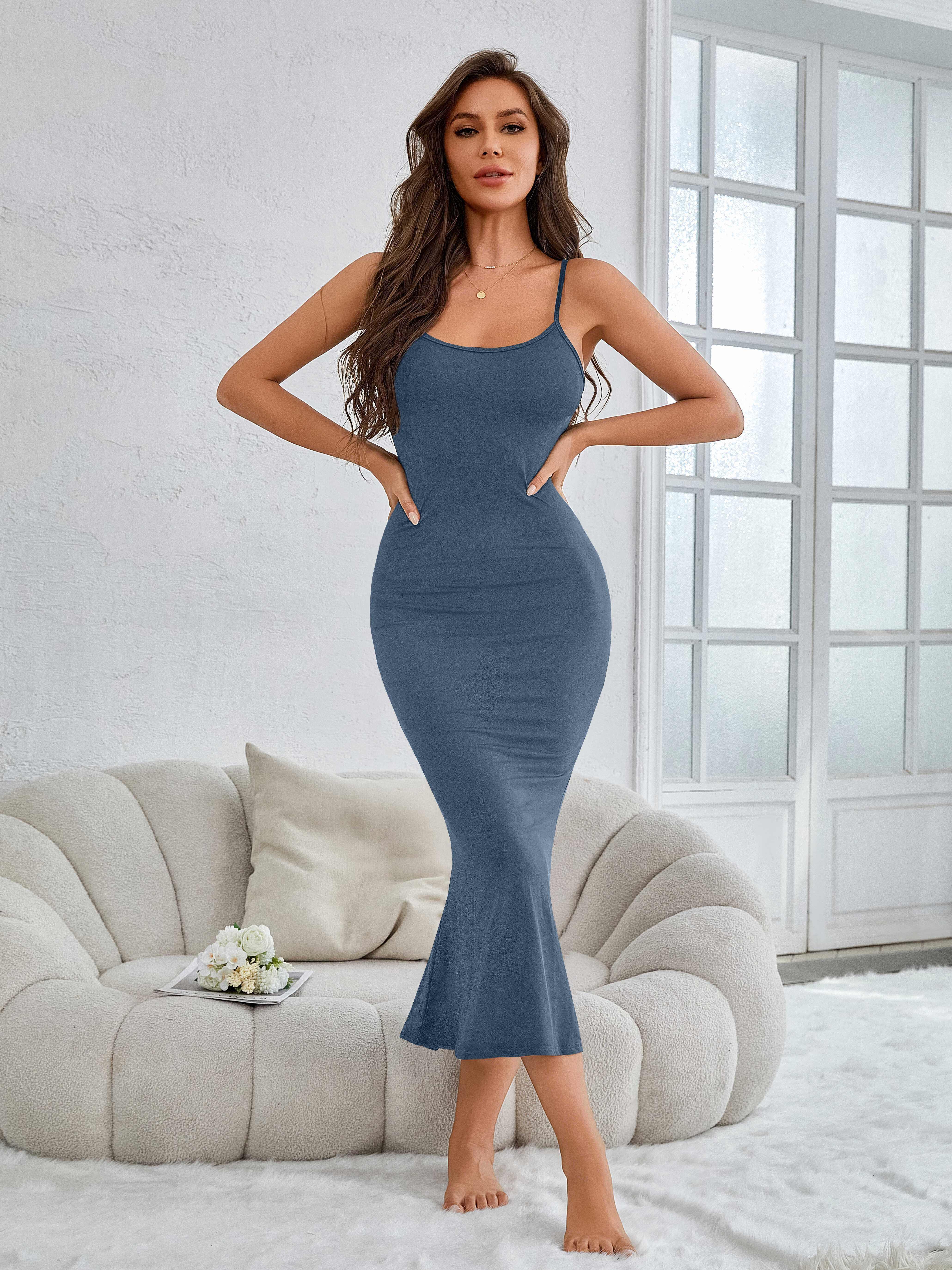 chinese dress ladies Legacy White Mermaid Midi Dress main image 1