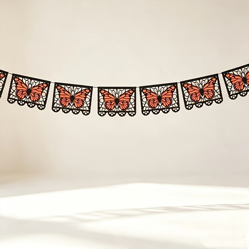 TEMU Bannière Jour des Morts "King ", Décoration de fête de carnaval mexicain, Décoration pour les fêtes de Jour des Morts, Drapeau de fête