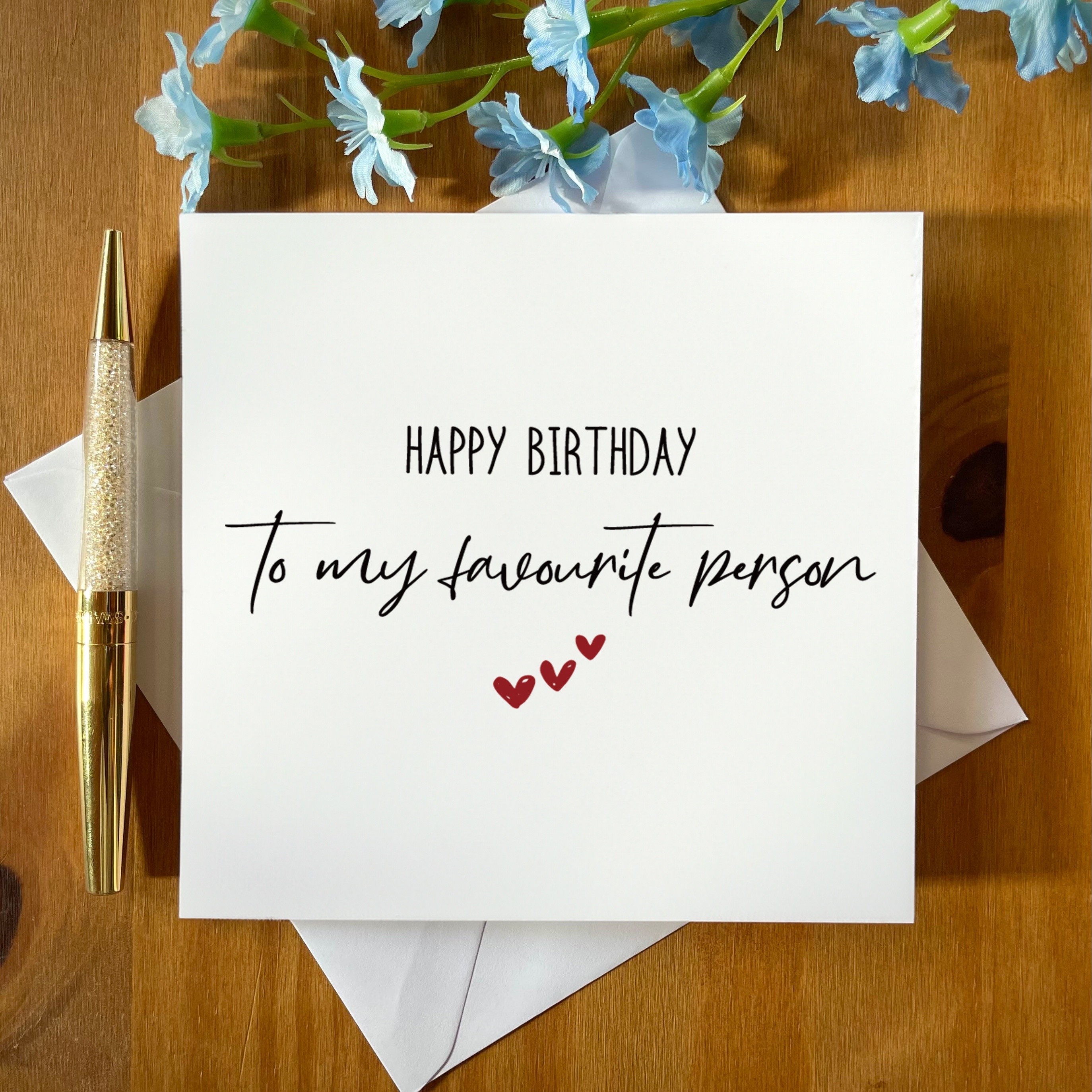 

Carte d'Anniversaire pour Âme Sœur - Parfaite pour Petit Ami, Petite , Mari, Femme, - Enveloppe Incluse